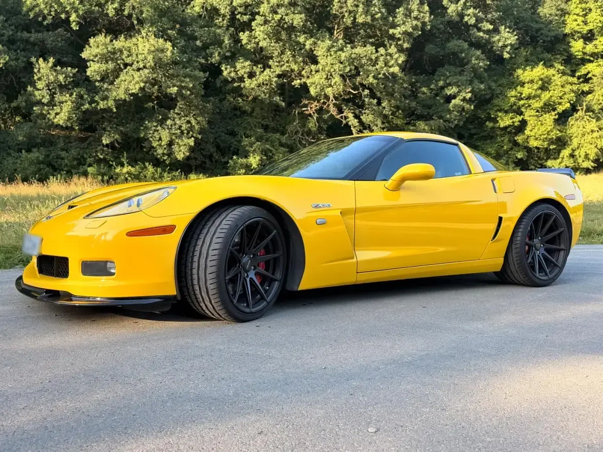 Gebraucht Corvette Z06 513 PS (377 kW) 2006 Gelb Coupé