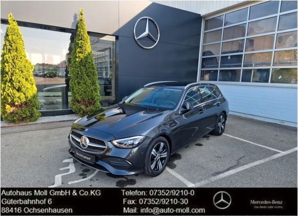 Grau Gebraucht 2021 Mercedes C220 Avantgarde Limousine | 34.500 € (Fairer Preis) - Bild 1/4