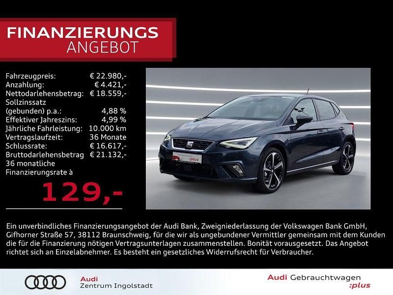 Magnetic grau metallic Gebraucht 2024 Seat Ibiza FR Limousine | 22.980 € (Etwas zu teuer) - Bild 1/3