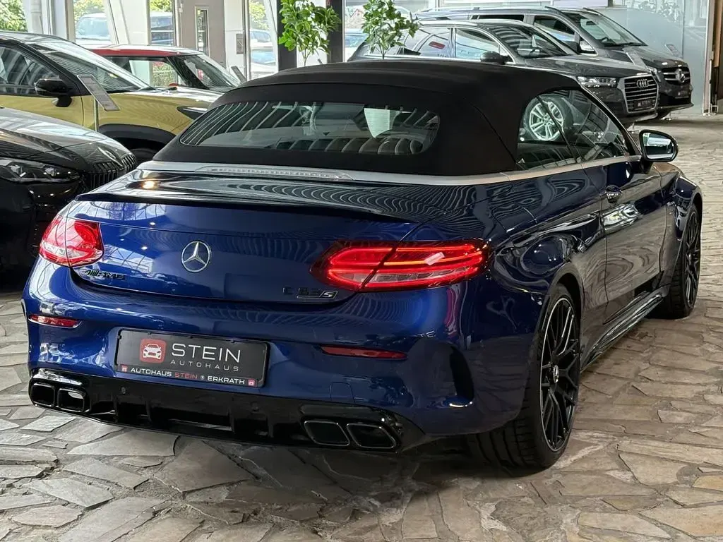 Gebraucht Mercedes C63 AMG AMG 510 PS (375 kW) 2019 Blau Cabrio