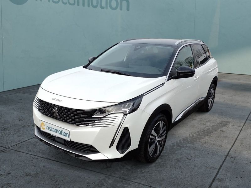 Weiß Gebraucht 2021 Peugeot 3008 Allure SUV | 25.740 € (Etwas zu teuer) - Bild 1/4