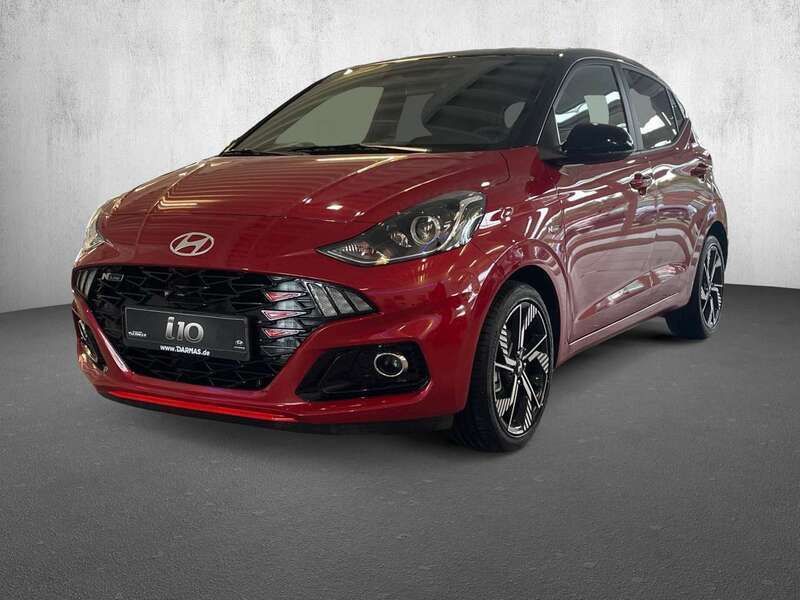 Rot Gebraucht 2024 Hyundai i10 N Line Kleinwagen | 18.490 € (Fairer Preis) - Bild 1/2