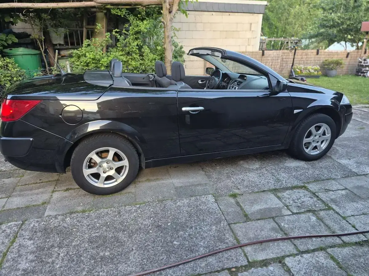 Gebraucht Renault Mégane Cabriolet Authentique 113 PS (83 kW) 2009 Schwarz Cabrio