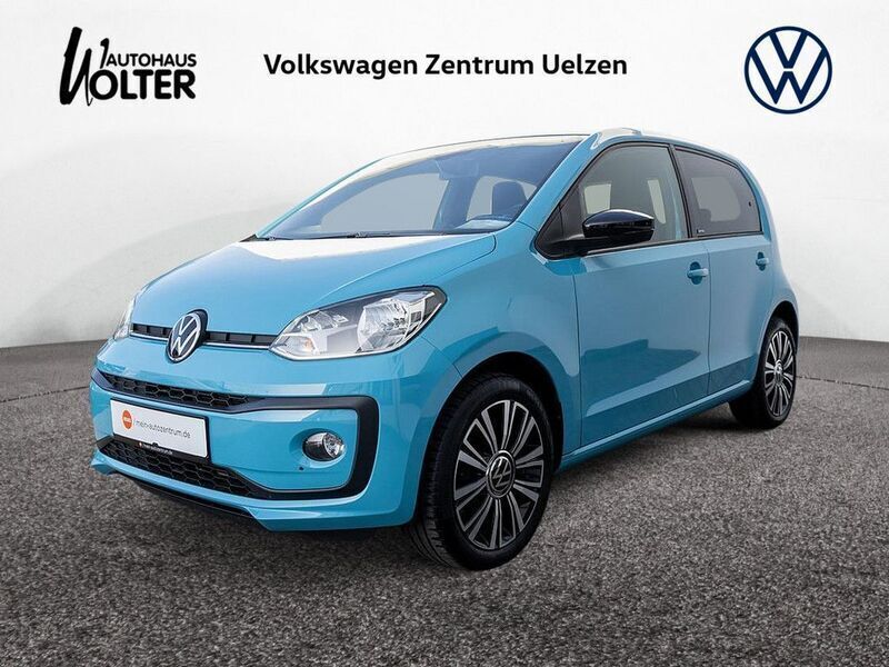 Blau Gebraucht 2020 VW up! United Kleinwagen | 14.470 € (Teuer) - Bild 1/4