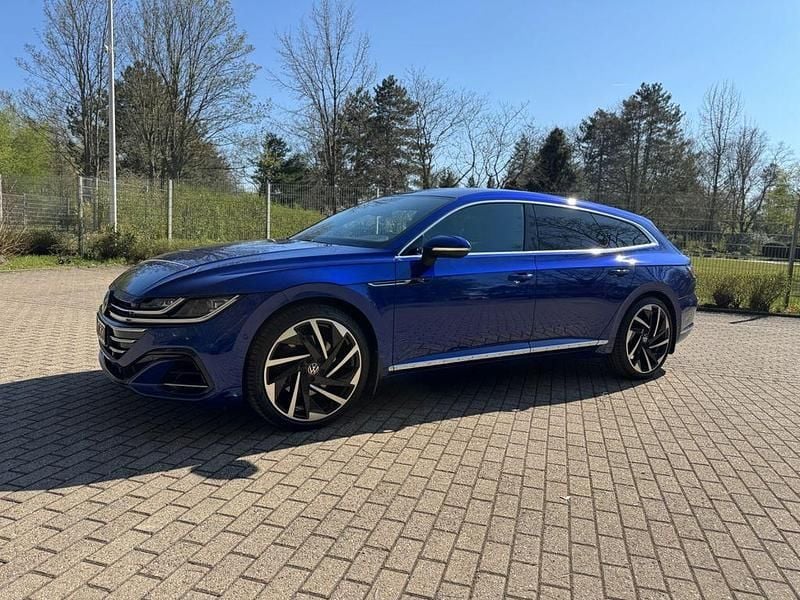 Blau Gebraucht 2022 VW Arteon R-line Kombi | 32.000 € (Superpreis) - Bild 1/4