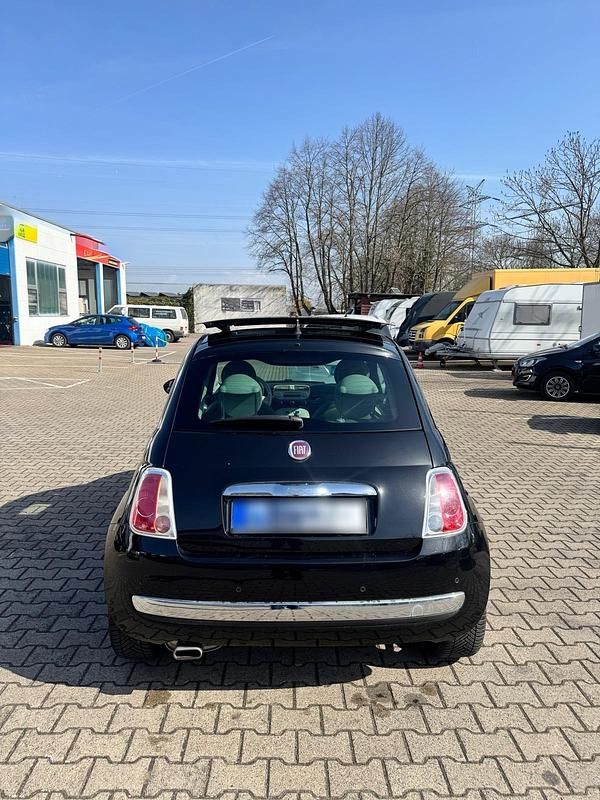 Gebraucht Fiat 500 69 PS (50 kW) 2008 Schwarz Kleinwagen