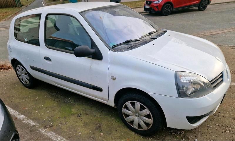 Gebraucht Renault Clio II 2007 Weiß Kleinwagen