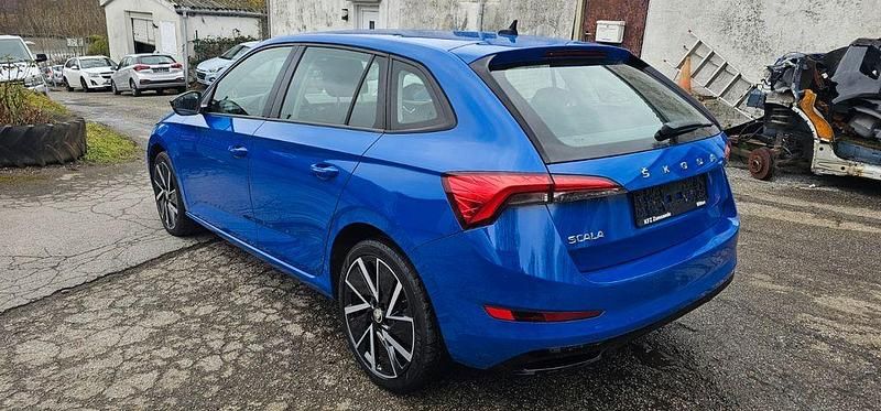 Gebraucht Skoda Scala Monte Carlo 95 PS (69 kW) 2019 Blau Kleinwagen