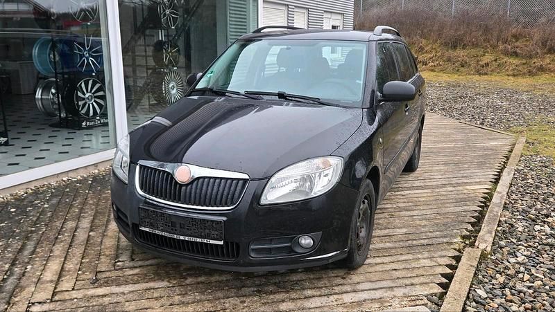 Gebraucht Skoda Fabia Ambiente 86 PS (63 kW) 2008 Schwarz Kleinwagen