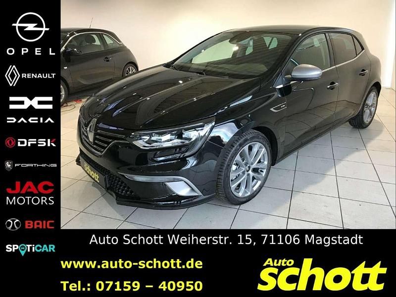 Black pearl schwarz Gebraucht 2020 Renault Mégane GT Line GT-Line Limousine | 25.390 € - Bild 1/4