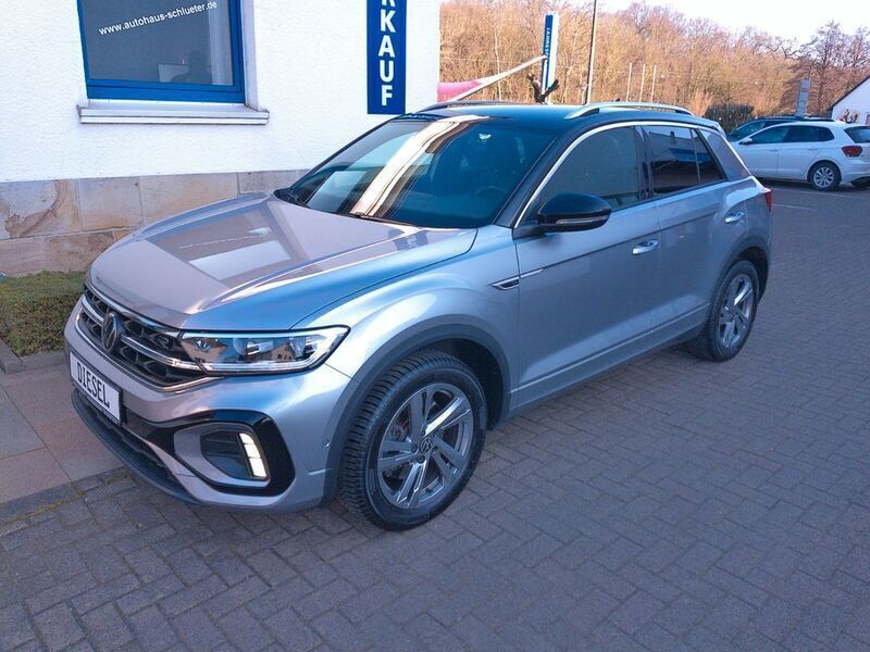 Grau Gebraucht 2022 VW T-Roc R-line SUV | 29.490 € (Fairer Preis) - Bild 1/4
