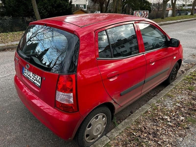 Gebraucht Kia Picanto LX 65 PS (47 kW) 2005 Rot Kleinwagen