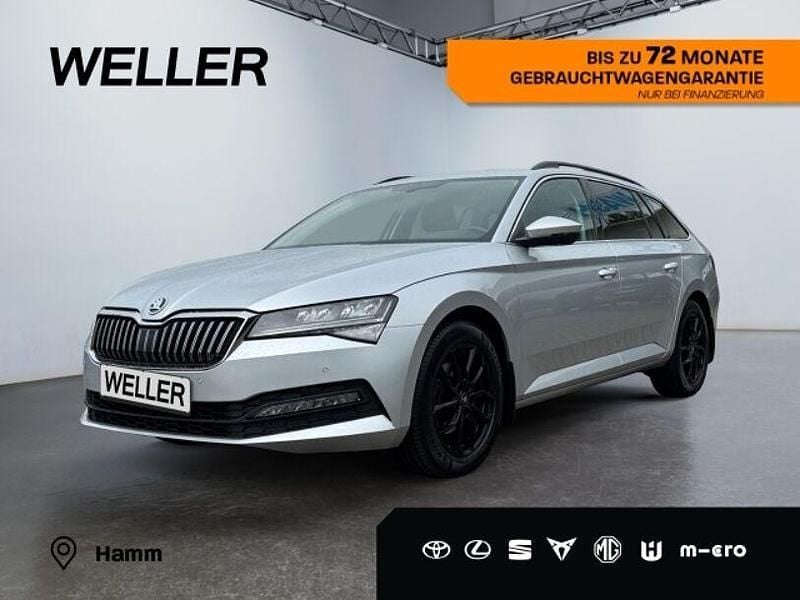 Silber Gebraucht 2022 Skoda Superb Ambition Kombi | 23.980 € (Guter Preis) - Bild 1/3