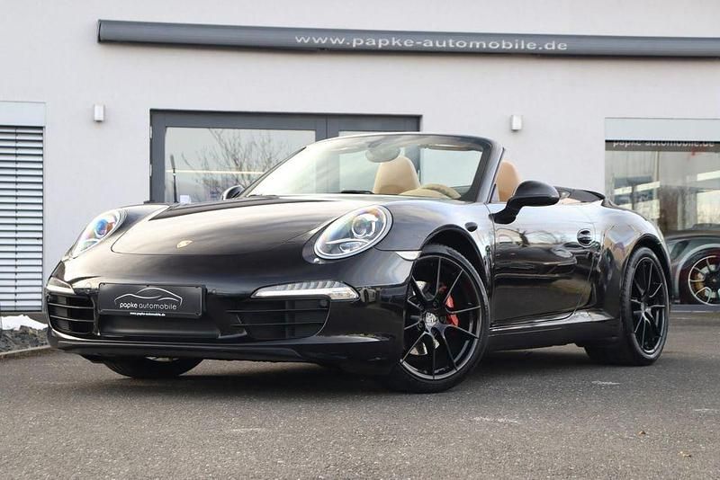 Gebraucht Porsche 991 Sport 349 PS (256 kW) 2012 Basaltschwarzmetallic Cabrio