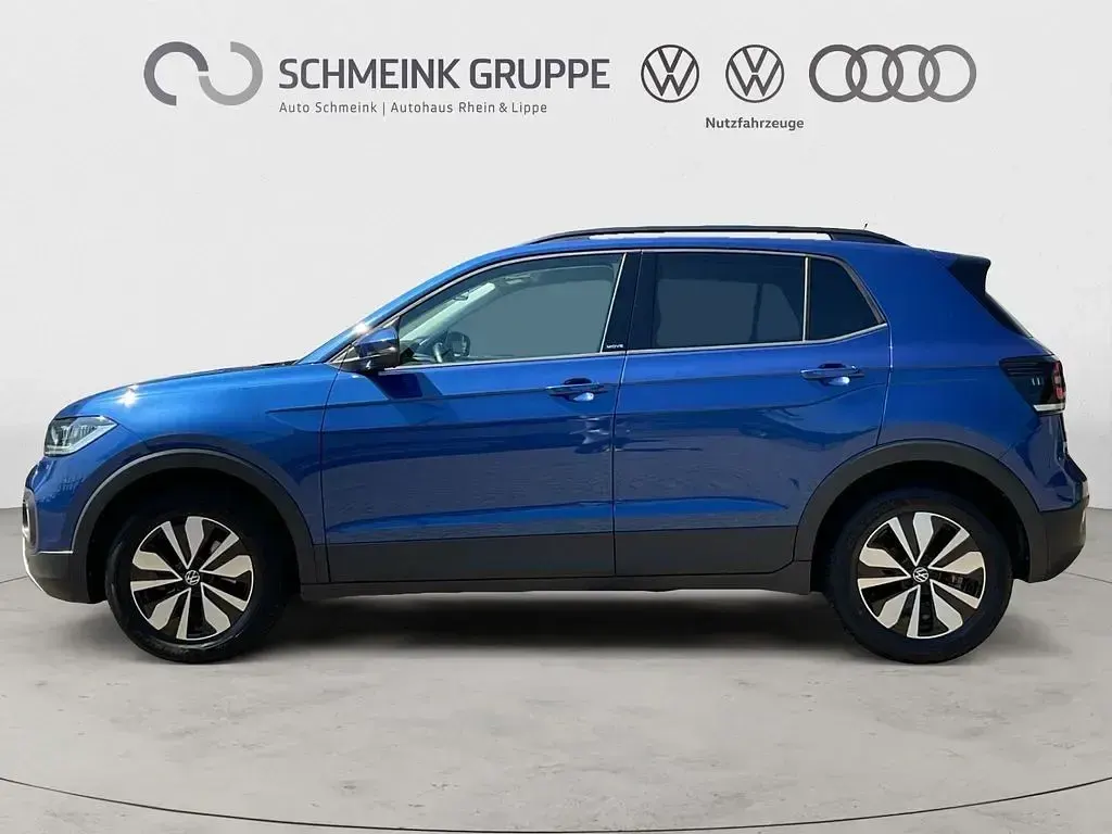 Gebraucht VW T-Cross Move 110 PS (80 kW) 2023 Reef blue metallic SUV