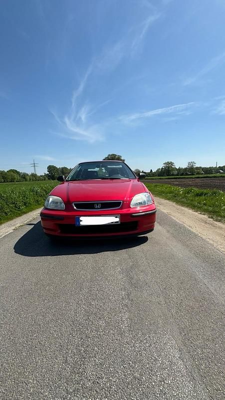 Gebraucht Honda Civic 75 PS (55 kW) 1997 Rot Coupé