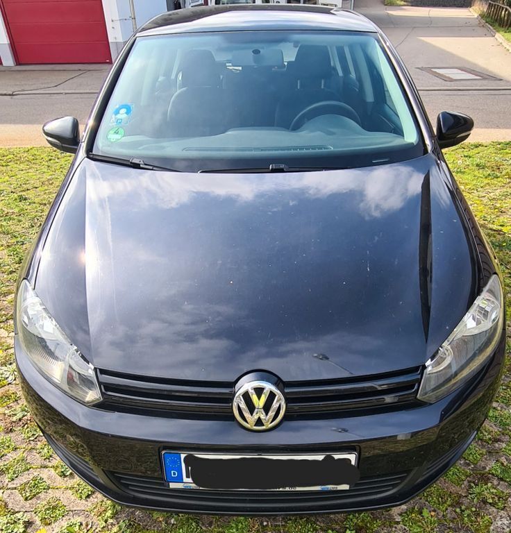 Schwarz Gebraucht 2009 VW Golf VI Comfortline Limousine | 5.500 € (Fairer Preis) - Bild 1/4