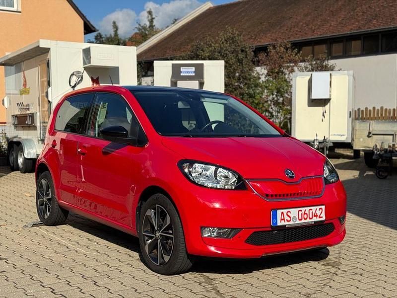 Rot Gebraucht 2021 Skoda Citigo-e IV Best of Kleinwagen | 13.950 € (Fairer Preis) - Bild 1/4