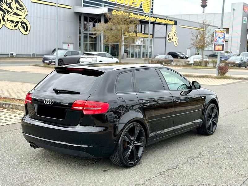 Gebraucht Audi A3 S-Line 125 PS (91 kW) 2010 Schwarz Kleinwagen