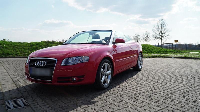 Gebraucht Audi A4 Cabriolet S-Line 200 PS (147 kW) 2008 Rot Cabrio