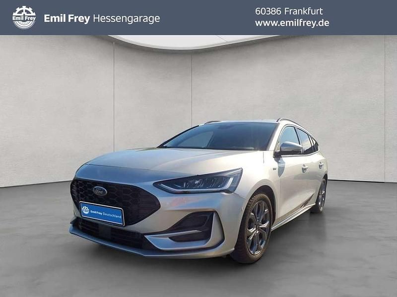 Gebraucht Ford Focus ST-Line X 125 PS (91 kW) 2023 Moondust silber metallic Kombi