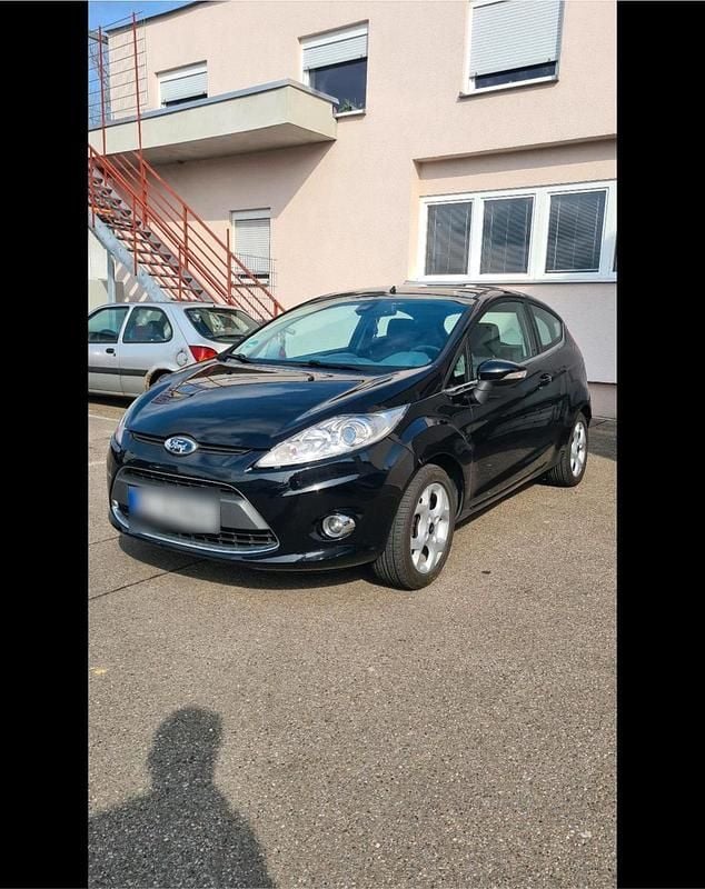 Gebraucht Ford Fiesta S 82 PS (60 kW) 2010 Schwarz Kleinwagen