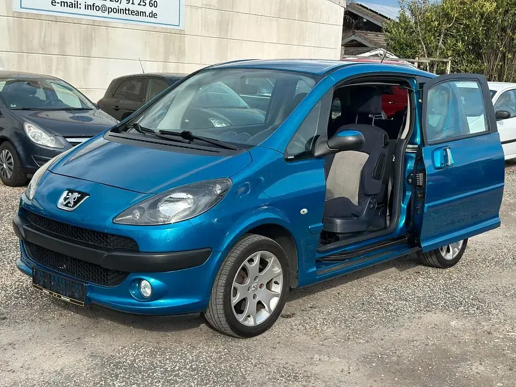 Gebraucht Peugeot 1007 Premium 109 PS (80 kW) 2005 Blau Van / Kleinbus