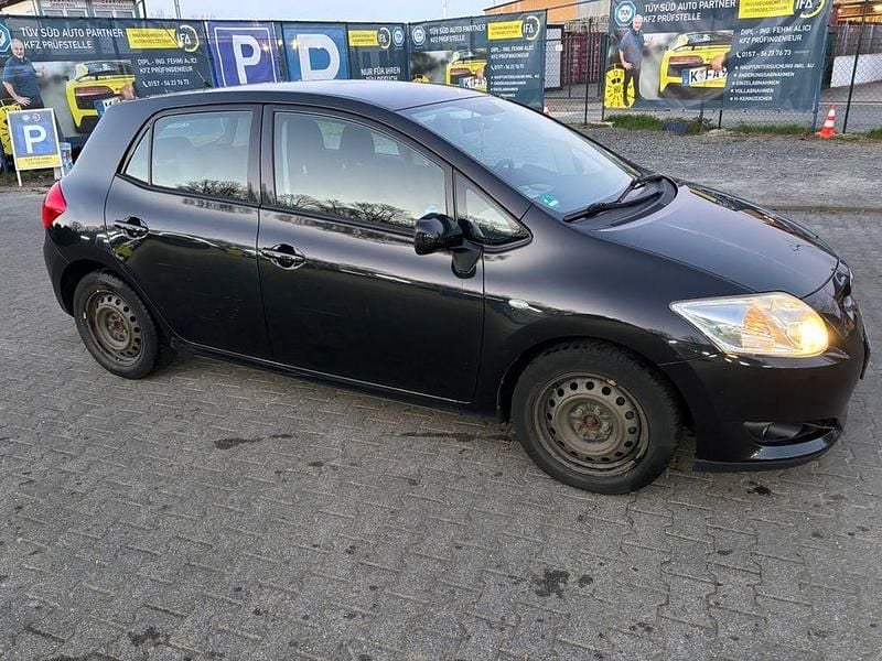 Gebraucht Toyota Auris Team 97 PS (71 kW) 2008 Schwarz Kleinwagen
