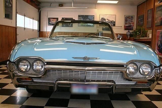 Gebraucht Ford Thunderbird 300 PS (220 kW) 1961 Blau Cabrio