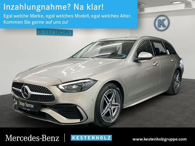 Silber Gebraucht 2024 Mercedes C200 AMG Kombi | 42.490 € (Etwas zu teuer) - Bild 1/4