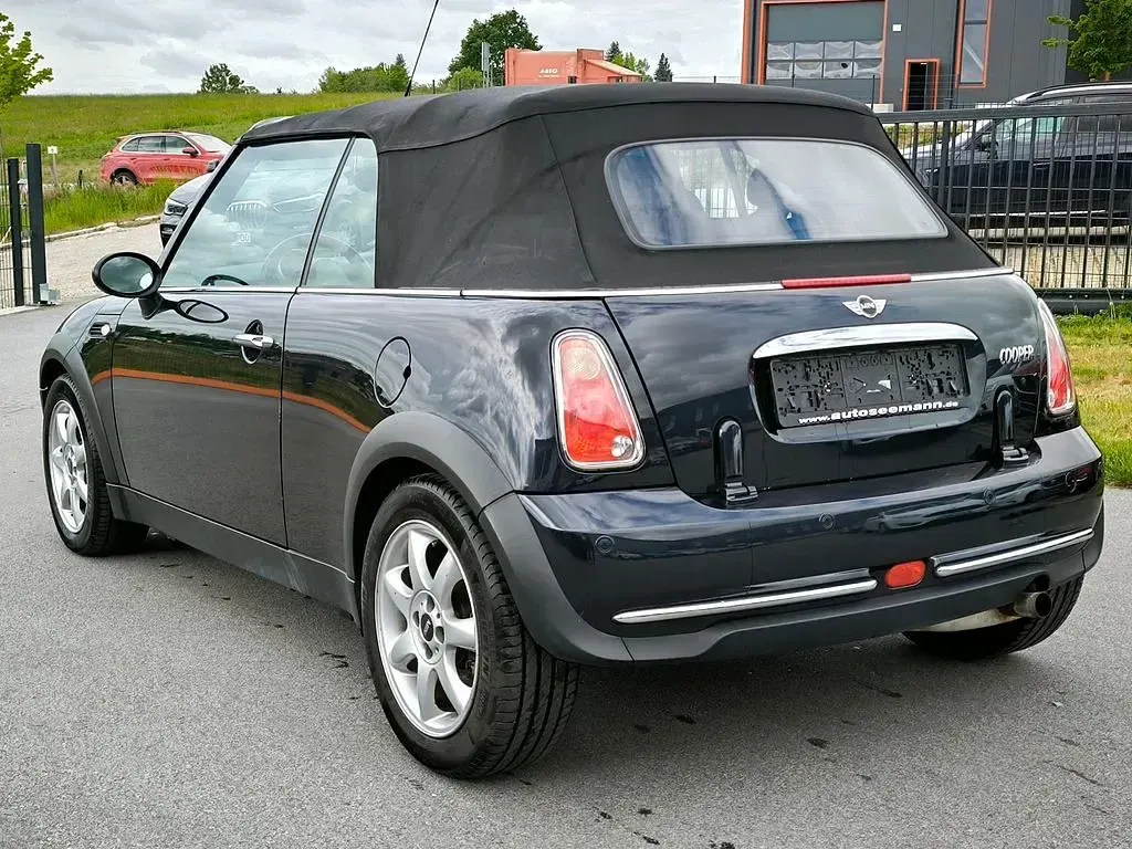 Brugt Mini Cooper Cabriolet 116 HK (85 kW) 2008 Sort Cabriolet