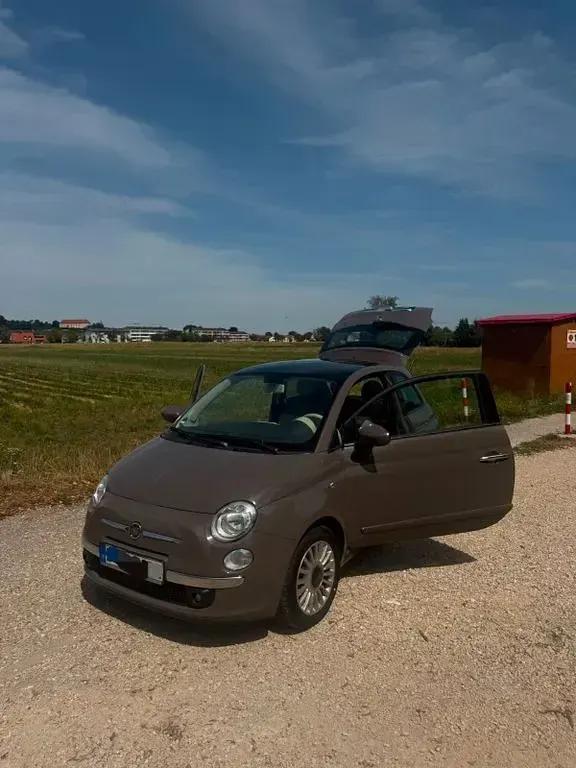 Gebraucht Fiat 500 Lounge 101 PS (74 kW) 2007 Grau Kleinwagen