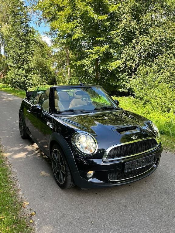 Schwarz Gebraucht 2010 Mini Cooper S Cabriolet Cabrio | 6.800 € (Superpreis) - Bild 1/4