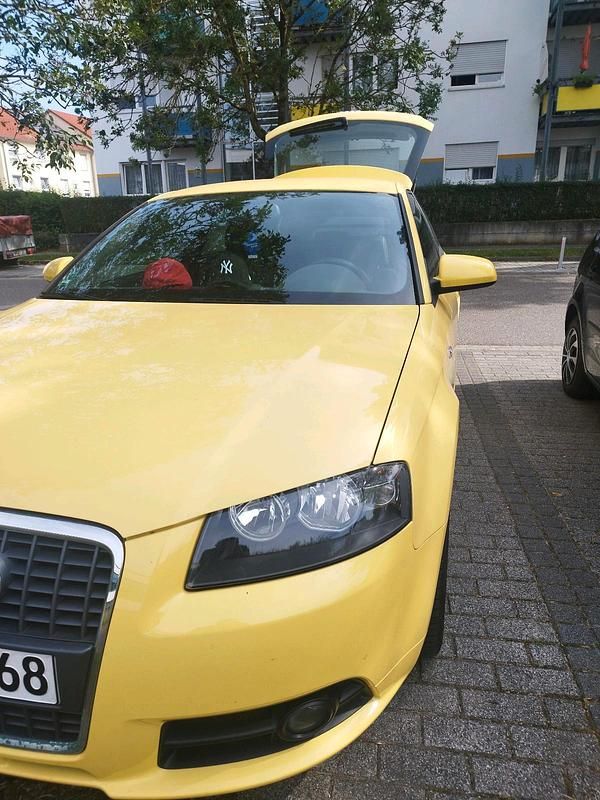 Gelb Gebraucht 2006 Audi A3 S-line plus Coupé | 2.600 € (Superpreis) - Bild 1/4