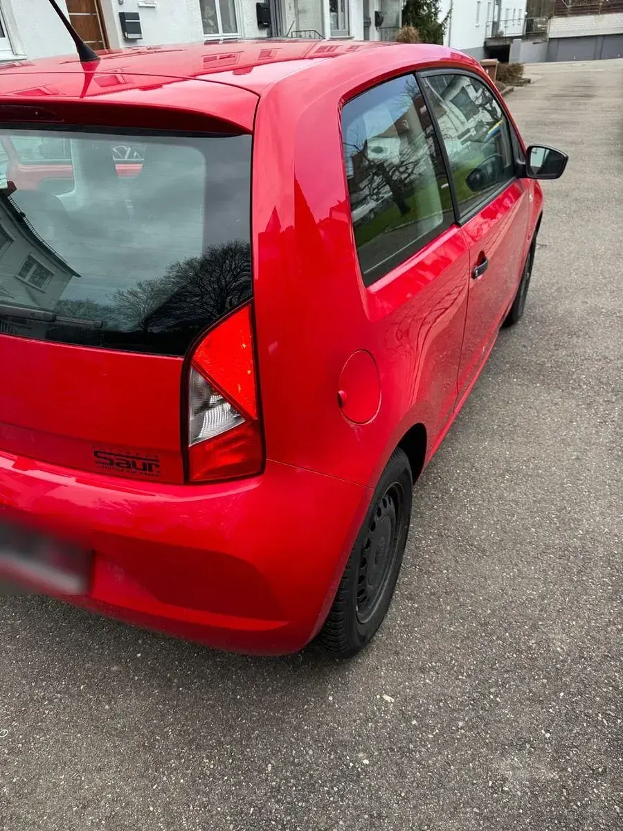 Brugt Seat Mii Reference 60 HK (44 kW) 2014 Rød Hatchback