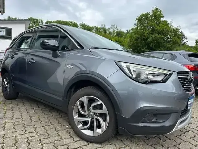Gebraucht Opel Crossland X Design Edition 110 PS (80 kW) 2018 Grau SUV