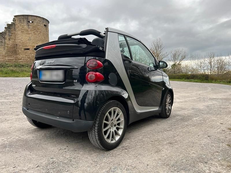 Gebraucht Smart ForTwo Cabrio 45 PS (33 kW) 2008 Schwarz Cabrio
