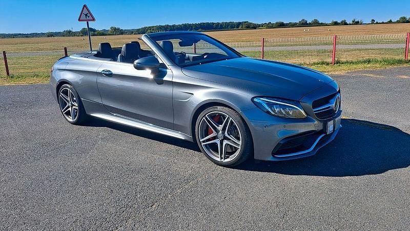 Grau Gebraucht 2016 Mercedes C63S AMG AMG Cabrio | 51.900 € - Bild 1/4