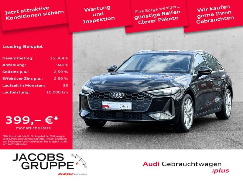 Gebraucht Audi A5 Business 204 PS (150 kW) 2025 Mythosschwarz metallic Kombi