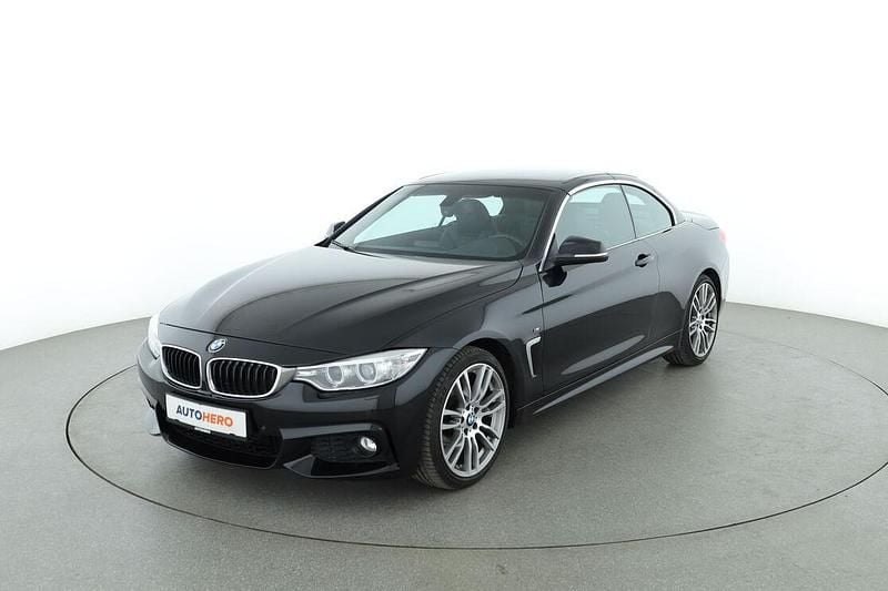 Schwarz Gebraucht 2016 BMW 420 Sport Line Cabrio | 20.160 € (Guter Preis) - Bild 1/3
