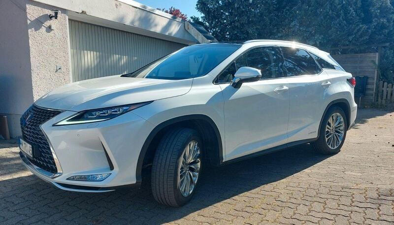 Weiß Gebraucht 2021 Lexus RX450h Luxury Line SUV | 46.500 € (Etwas zu teuer) - Bild 1/4