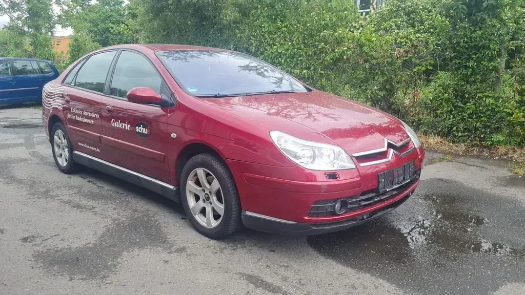 Brugt Citroën C5 Exclusive 133 HK (97 kW) 2005 Rød Sedan