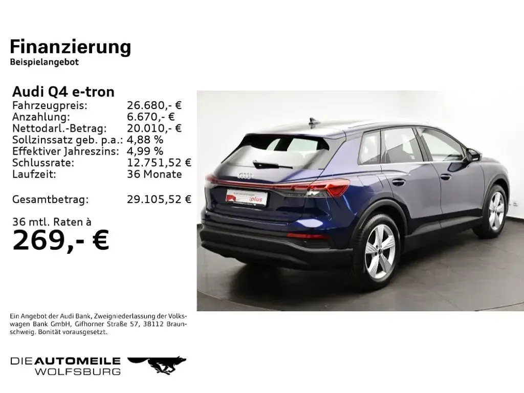 Usata Audi e-tron 150 kW (204 CV) 2022 Blu SUV