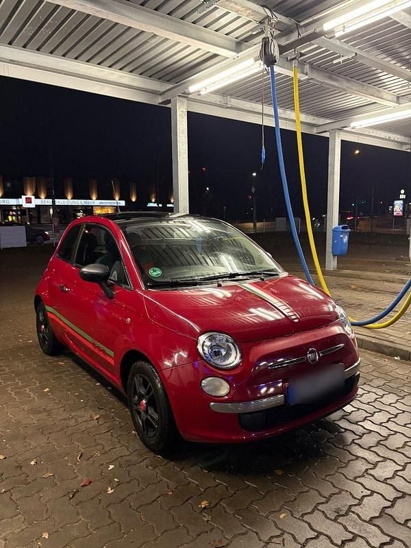 Gebraucht Fiat 500 Lounge 69 PS (50 kW) 2008 Rot Kleinwagen