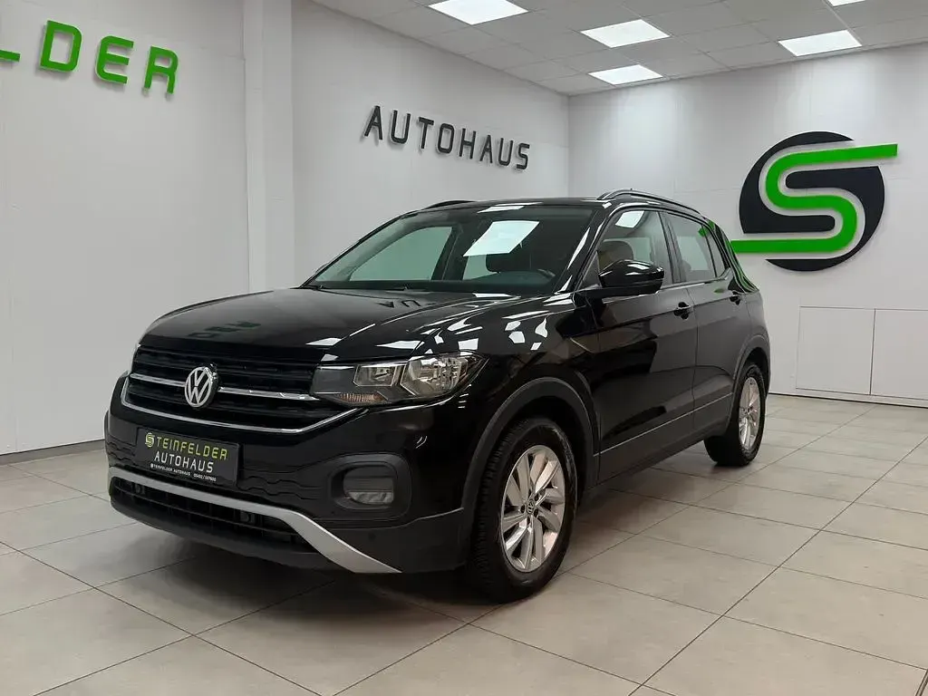Gebraucht VW T-Cross Life 95 PS (69 kW) 2019 Schwarz SUV