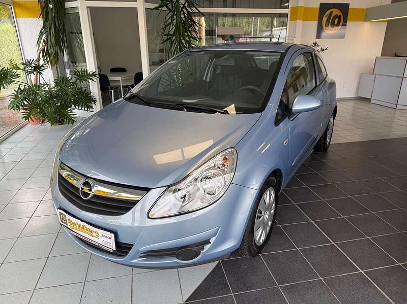 Gebraucht Opel Corsa Edition 80 PS (58 kW) 2007 Blau Limousine