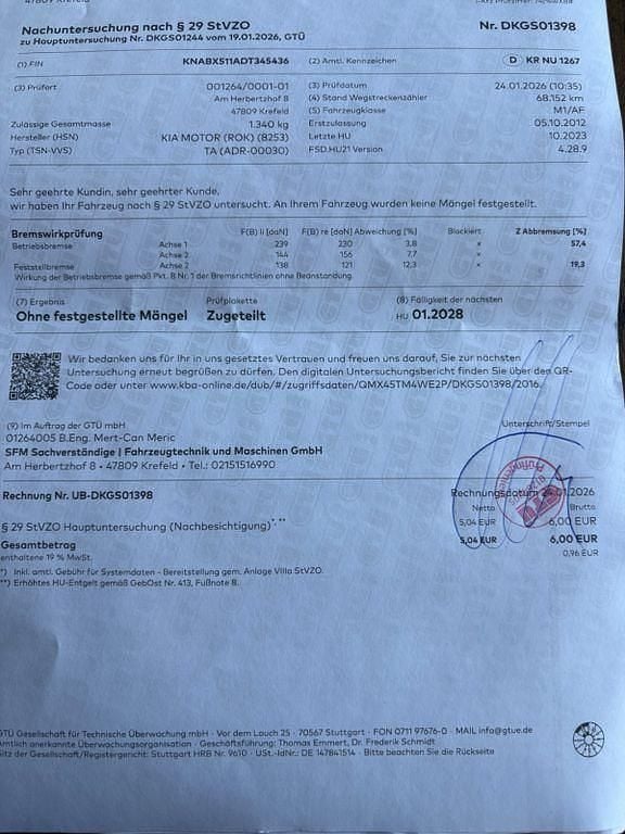 Braun Gebraucht 2012 Kia Picanto Edition 7 Kleinwagen | 5.500 € (Fairer Preis) - Bild 1/4