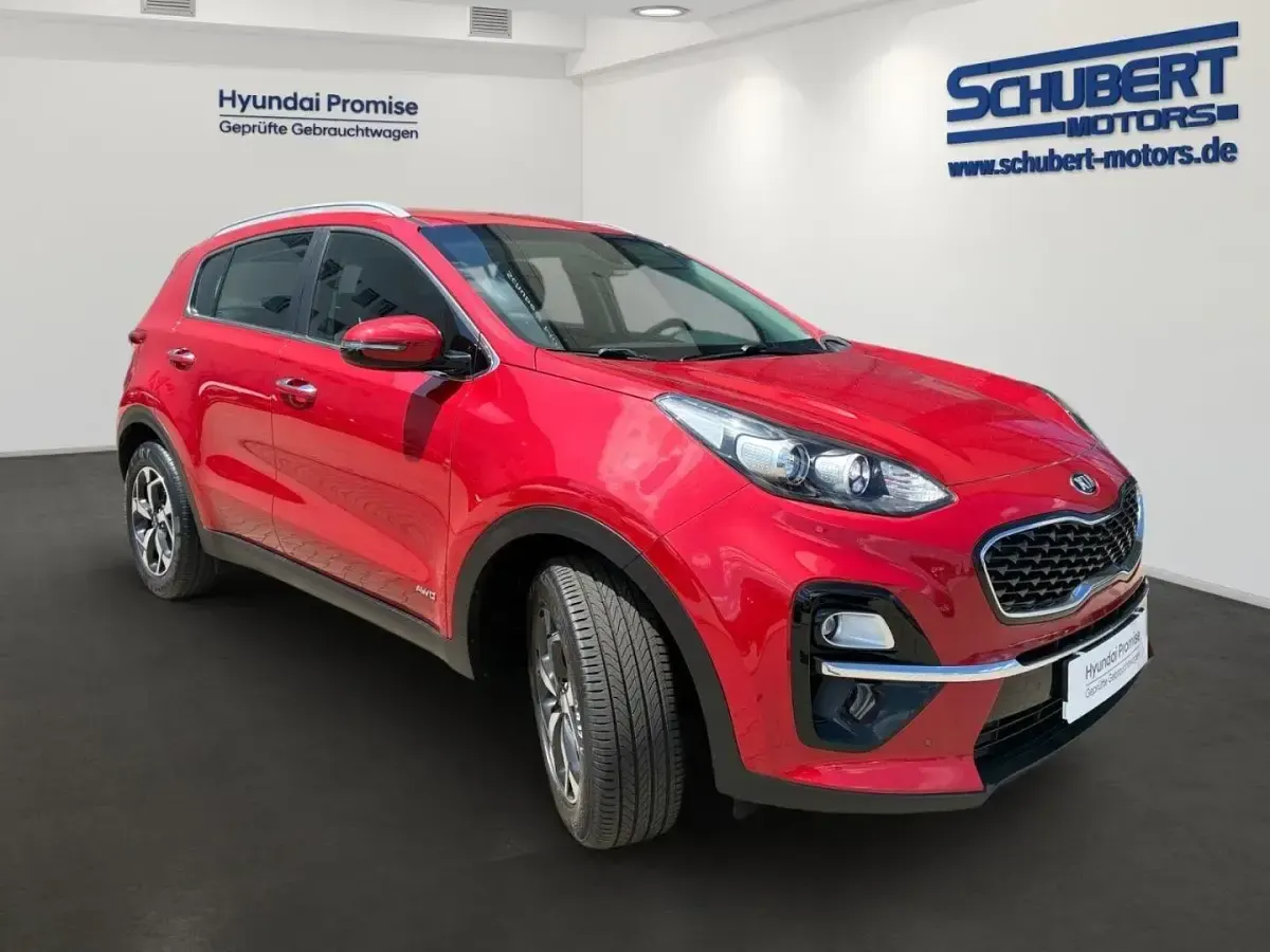 Gebraucht Kia Sportage Vision 177 PS (130 kW) 2019 Rot SUV