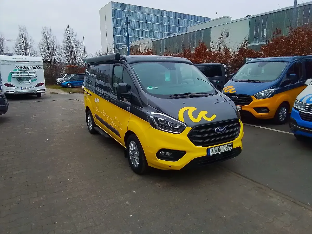Gebraucht Ford Transit Custom Nugget 170 PS (125 kW) 2023 Grau Van / Kleinbus