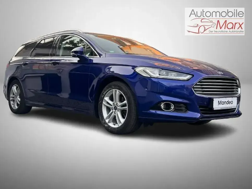 Gebraucht Ford Mondeo Titanium 150 PS (110 kW) 2017 Blau Kombi